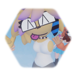 Girlfriend and friends: secret the world character  part 1