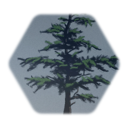 2D Small Hemlock Tree