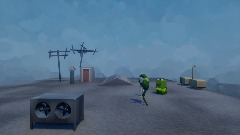 Shoot Kermit On A Rooftop Simulator