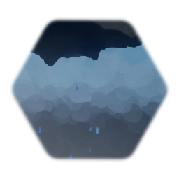 Cave Ceiling With Dripping Water