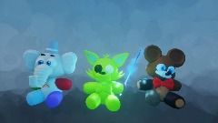 My plushs from fnar 4 and fnar 3 and fnar 4