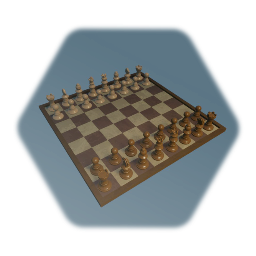 Chess board + pieces