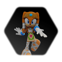 Tikal The Echidna CGI Rig Model V1.0