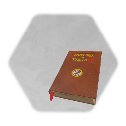 Libro con cubierta de cuero