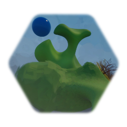 112920 fuzzygrassbtch w/ h2o marble