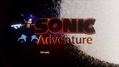 Sonic adventure remake title screen