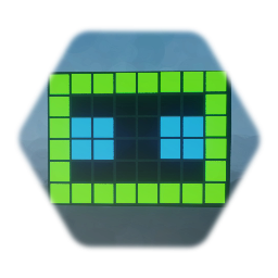 Light-O-Gram (8x6): Green-bot
