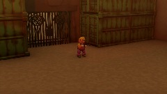 Wario plays a shooter game