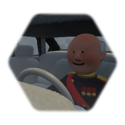 SMØR in car
