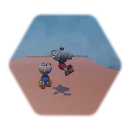 Cuphead in 3d demo (i tried )