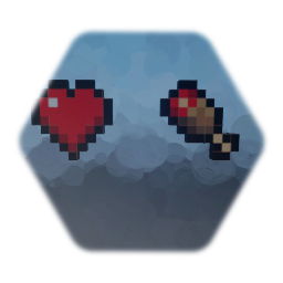 Minecraft Health and Hunger Icon