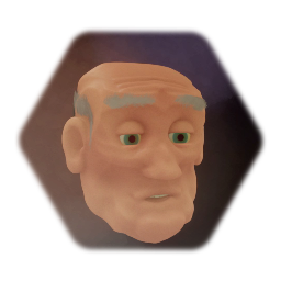 Old Man Head