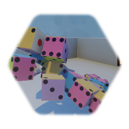 XIのサイコロ（ロジック付き） dice of XI logic ver.