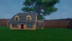 The backyard