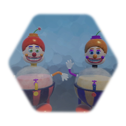 Fruit Punch and Lemonade Clowns