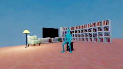 Blank Puppet's Tunes but he sucks at throwing