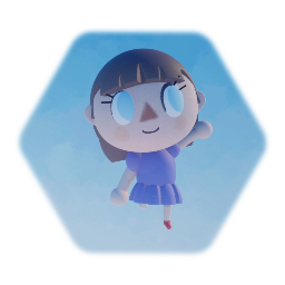 Animal crossing City folk - Female Villager on my style