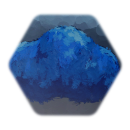 Blue 3D Bush