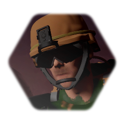 USMC/US Navy Combat Helmet.