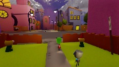 Invader Zim Overworld Night Time