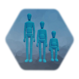 Different sized 1st\3rd Person Characters
