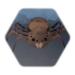 Tarantula rigged and animated