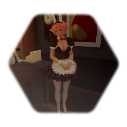 Maid bunny girl