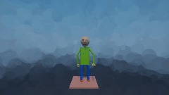 Baldi  jumps in a pool then dies