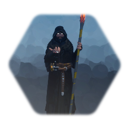 Dark wizard sculpt (Not a puppet)