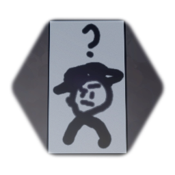 Painting - Confused Guy