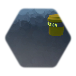 Remix of Caution Water Barrel