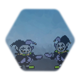 Jevil sprites wip