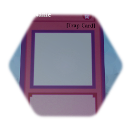 Yu-Gi-Oh Trap Card Template