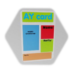 <clue> adavanced AY card