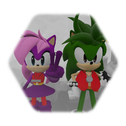 Manic and Sonia (Sonic Underground)