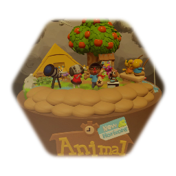 Animal crossing New Horizons sculpture