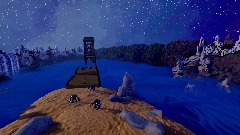 Sonic Super Adventrue zone 1 sandy waters