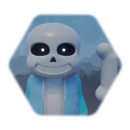 Sans but he shoots bones