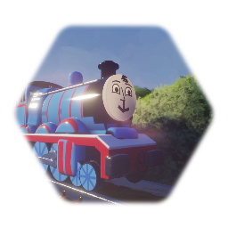 Gordon the big engine train thomas the tank free 3D model