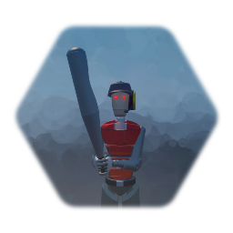 Red robot scout