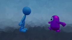 Stickman  vs fall guys