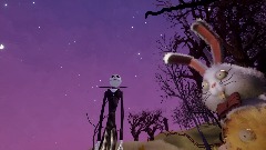 The nightmare before Christmas Easter game scene