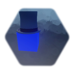 Blue RecSlime shooter Cube