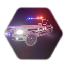 Police Car (Drivable)