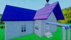 Big White/blue house