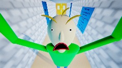 Baldi wakes up with a sore throat