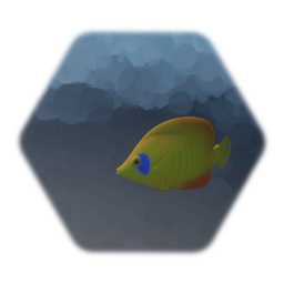 Yellow Butterfly fish