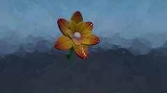 Remix of "Living" Flower trophy