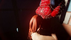 Spider-man kiss