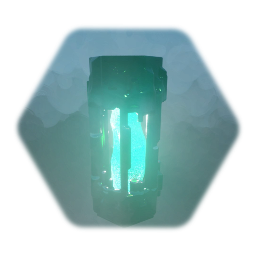 Rune crystal lamp